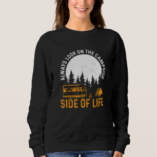 Sudadera Campside De La Vida Divertido Senderismo Y Camping
