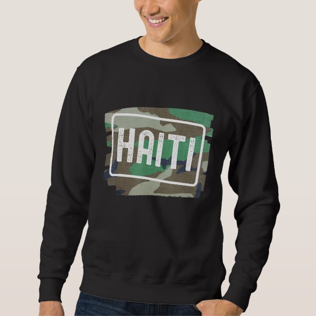 Sudadera Camuflaje de Haití (Anverso)