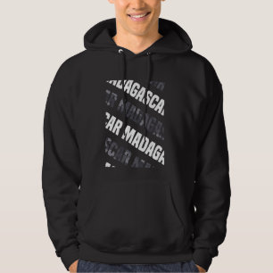 Sudadera Camuflaje gris del patrón de camo de Madagascar