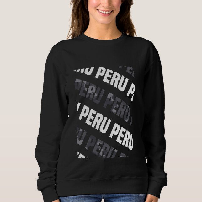 Sudadera Camuflaje gris del patrón de video en Perú (Anverso)