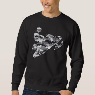 Sudadera Camuflaje gris Snowmobiler