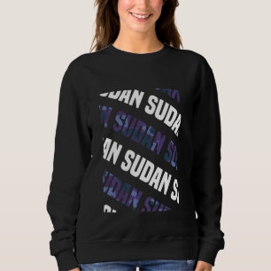 Sudadera Camuflaje púrpura del patrón de camo de Sudán