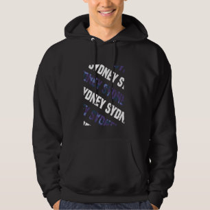 Sudadera Camuflaje púrpura del patrón de Sydney Camo