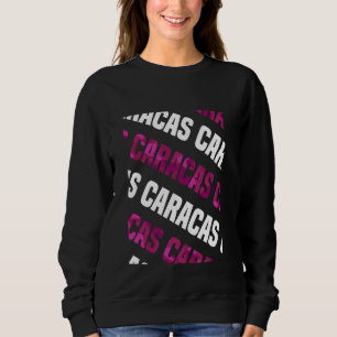 Sudadera Camuflaje rosa del patrón de camo de Caracas