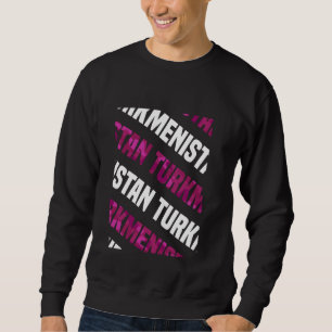 Sudadera Camuflaje rosa del patrón de los camos de Turkmeni