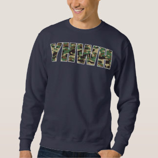 Sudadera Camuflaje YHWH Yahweh Caza de Camo Cristiana