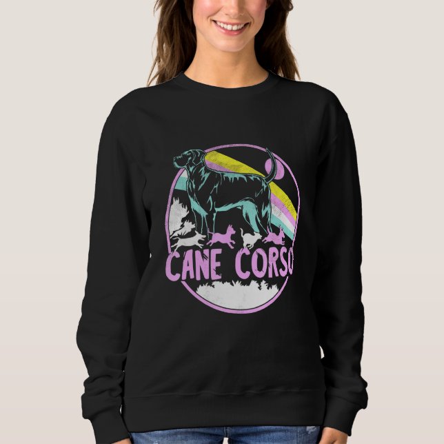 Sudadera Caña Corso Raza Italiana De Perros - Perros 1 (Anverso)