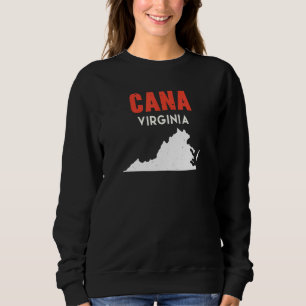 Sudadera Cana Virginia Estado Unidos América Viajar Virgini
