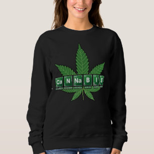 Sudadera Canabis Weed Periódica