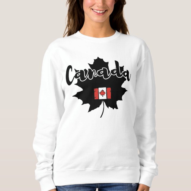 Sudadera Canadá (Anverso)