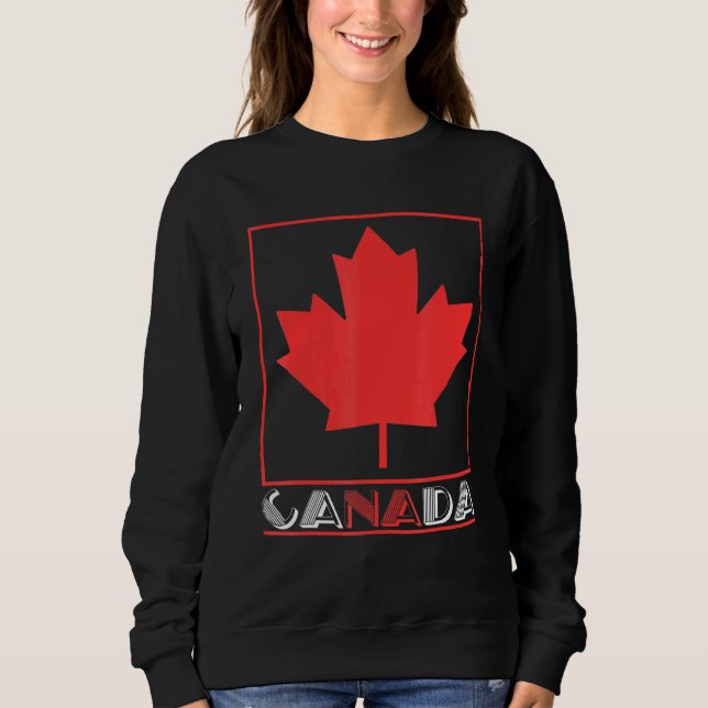 Sudadera Canadá (Anverso)