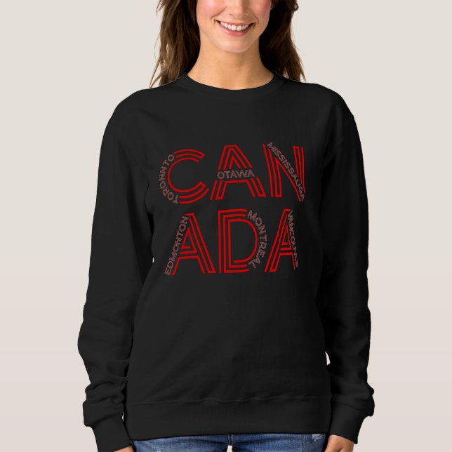 Sudadera Canadá (Anverso)