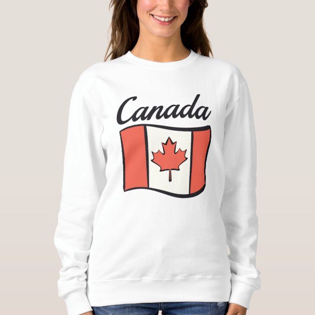 Sudadera Canadá (Anverso)
