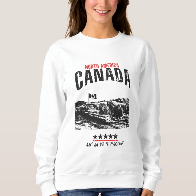 Sudadera Canadá (Anverso)