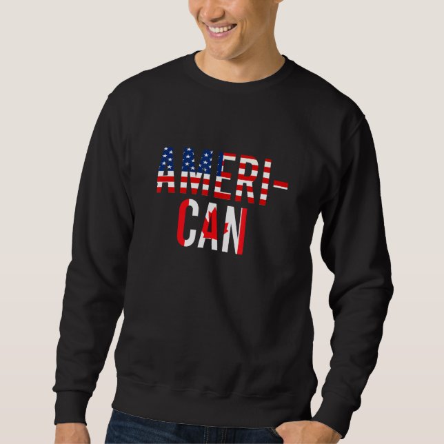 Sudadera Canadá Americano de Amistad (Anverso)
