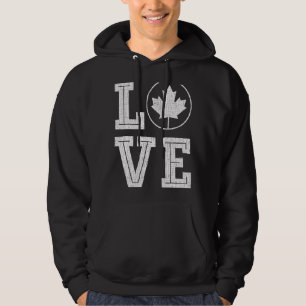 Sudadera Canadá Bandera Amor Vintage Canada Day Maple Leaf 