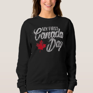 Sudadera Canadá: Canadá: primer día de Canadá: hoja de arce