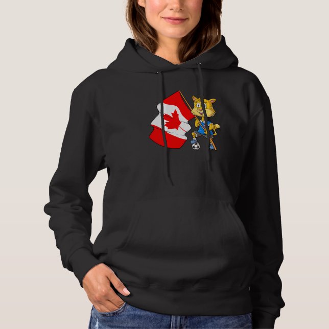 Sudadera Canada Cat Fan (Anverso)