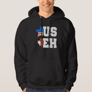 Sudadera Canadá Día Usa Canad Bandera Canadiense Canadiense