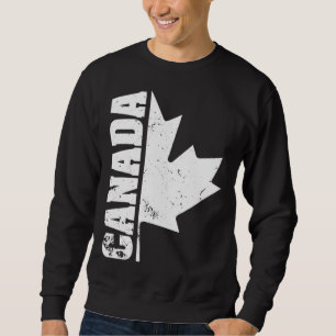 Sudadera Canadá EE. UU. América Hockey Canadiense Hoja de A