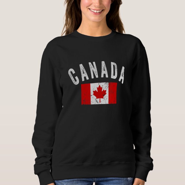 Sudadera Canada Est 1867 Flag EH Leaf Canadian Independence (Anverso)