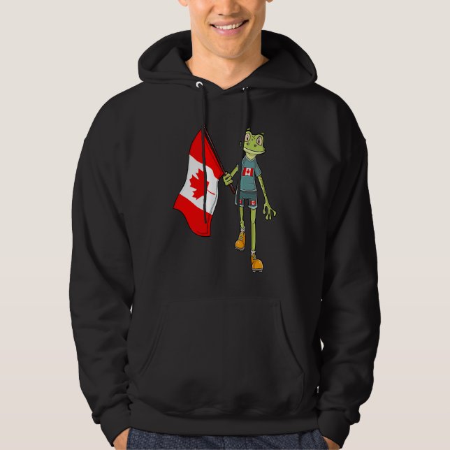 Sudadera Canada Fan Frog (Anverso)