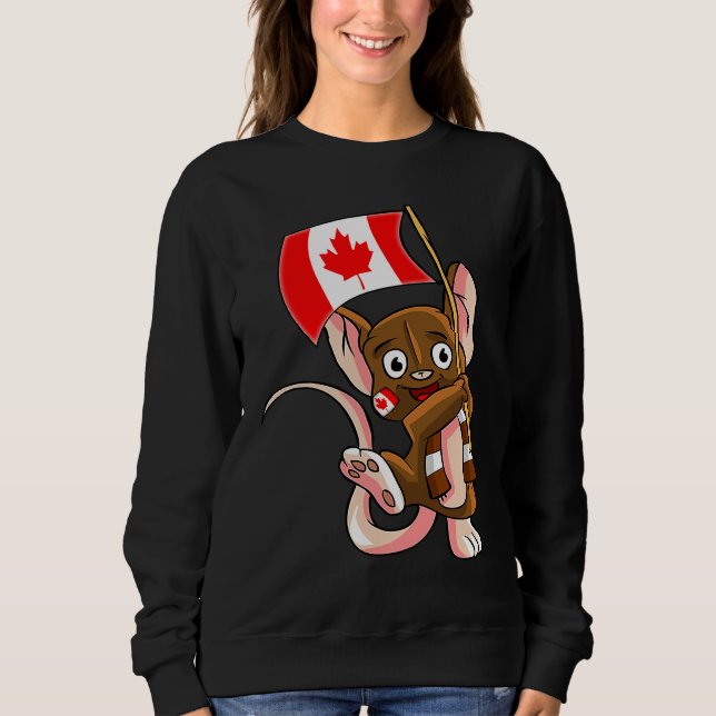 Sudadera Canada Fan Mouse (Anverso)