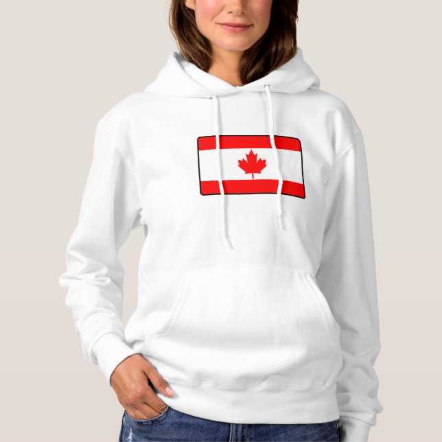 Sudadera Canada Flag (Anverso)