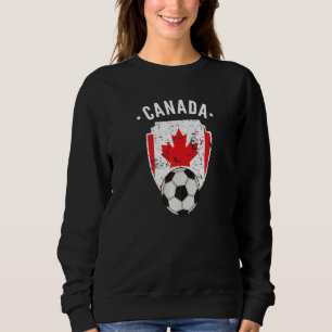 Sudadera Canadá: Fútbol Bandera de Canadá Orgullo canadiens