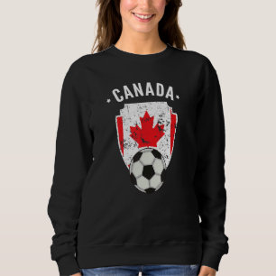 Sudadera Canadá: Fútbol Bandera de Canadá Orgullo canadiens
