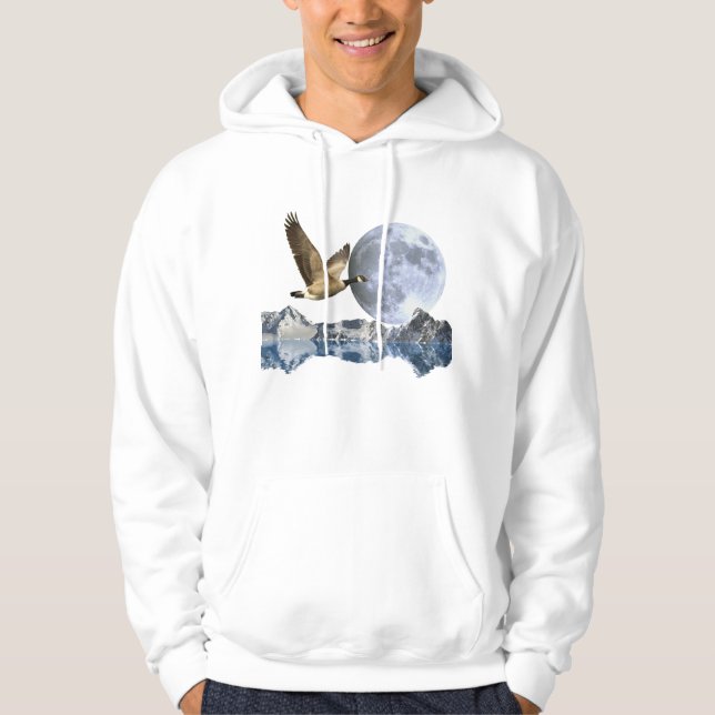 Sudadera CANADÁ GOOSE, MOON & MOUNTAIN Hoodie (Anverso)