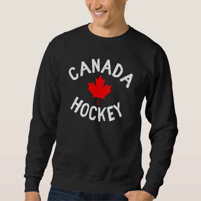 Sudadera Canada Hockey (Anverso)