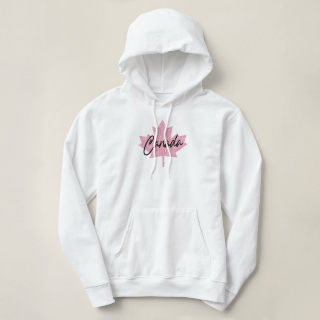 Sudadera Canadá  Hoja de arce (Diseño del anverso)