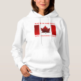 Sudadera Canada Hoodie American Made in Canada Sweatshirt