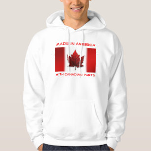 Sudadera Canada Hoodie American Made in Canada Sweatshirt