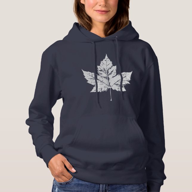 Sudadera Canadá: Hoodie Women's Personalized Canada Hoodies (Anverso)