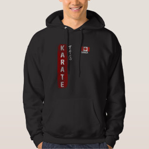 Sudadera Canadá Karate Bandera canadiense Kyokushinkai Dojo