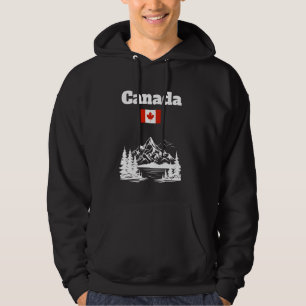 Sudadera Canadá lagos recuerdo de viajes Rockies Mountain C