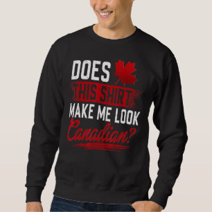 Sudadera Canadá, ¿me hace parecer canadiense?