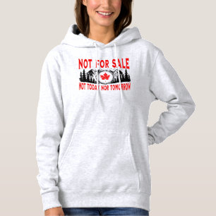 Sudadera Canadá no está a la venta, ni hoy ni mañana