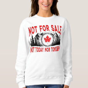 Sudadera Canadá no está a la venta, ni hoy ni mañana