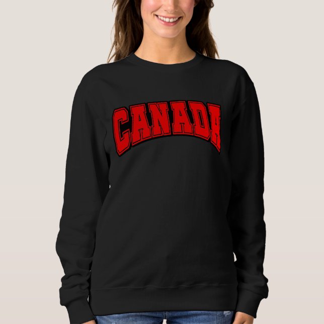 Sudadera Canadá Orgullo Canadiense  3 (Anverso)