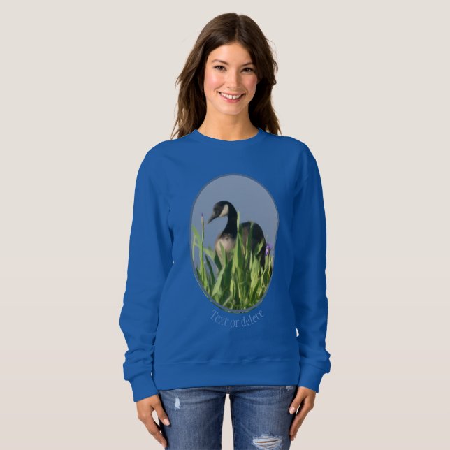 Sudadera Canadá: pintura de la naturaleza de los irlandeses (Anverso completo)