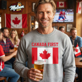 Sudadera Canadá Primero. Canadá Conservador.