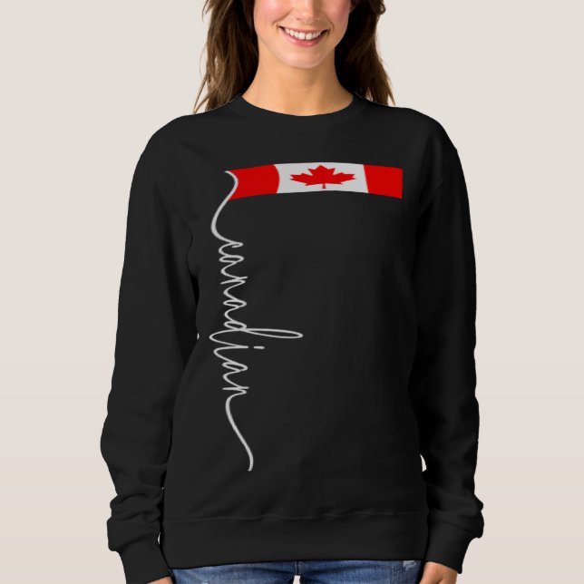 Sudadera Canada Signature Canadian Flag (Anverso)