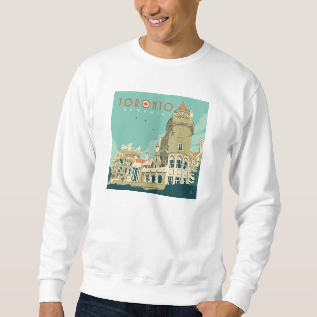 Sudadera Canada | Toronto, Casa Loma (Anverso)
