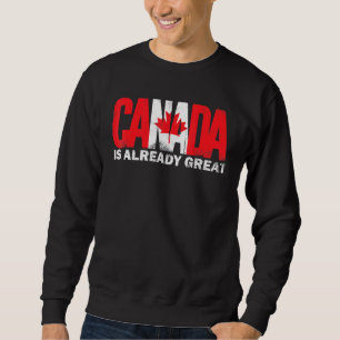 Sudadera Canadá Ya Es Genial Orgullo del Día de Canadá
