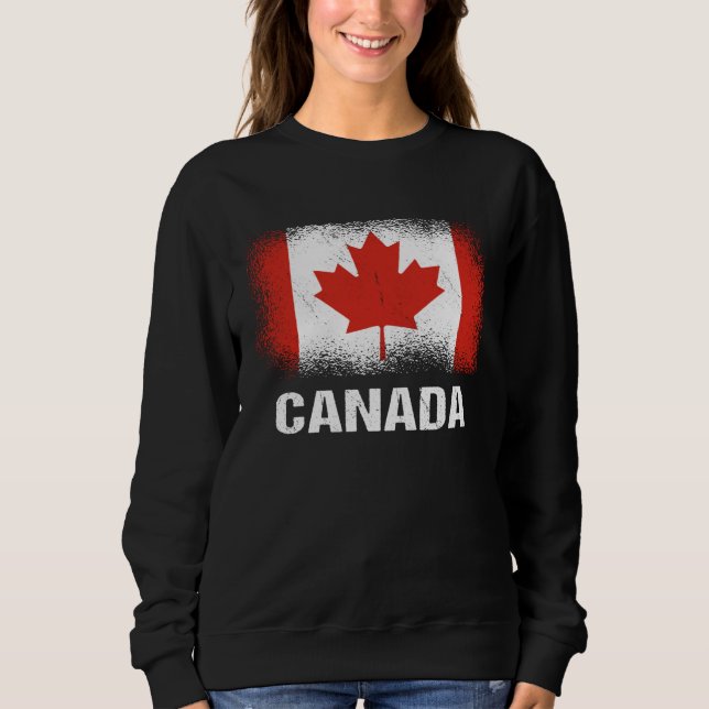 Sudadera Canadian Flag Canada (Anverso)