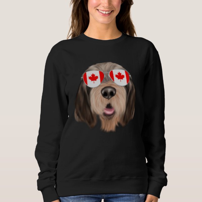 Sudadera Canadian Flag Otterhound Dog Canada Pocket (Anverso)