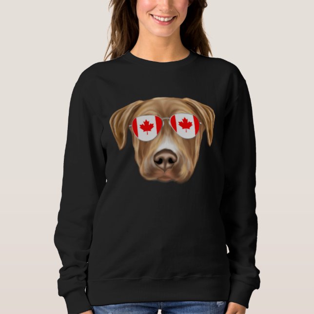 Sudadera Canadian Flag Plott Dog Canada Pocket (Anverso)